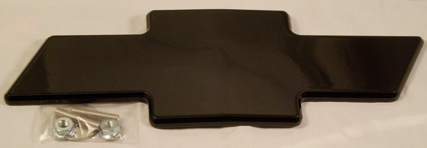 Chevy Billet Bowtie 03-07 Silverado 1500 Classic Body Style Front Emblem LICENSED - Black 96183K