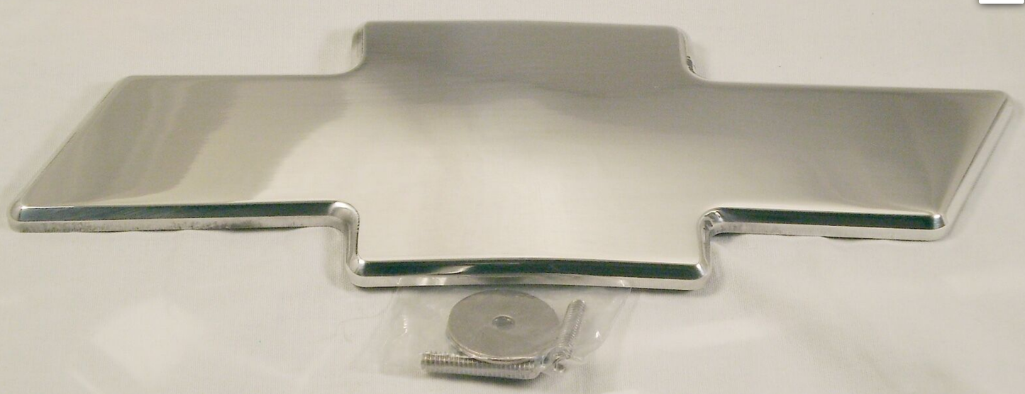 Chevy Billet Bowtie 07-13 Silverado 1500 Licensed Front Emblem Smooth - 96195P